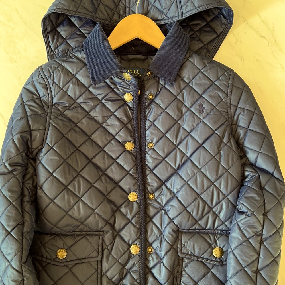 POLO Ralph Lauren girls quilted barn jacket